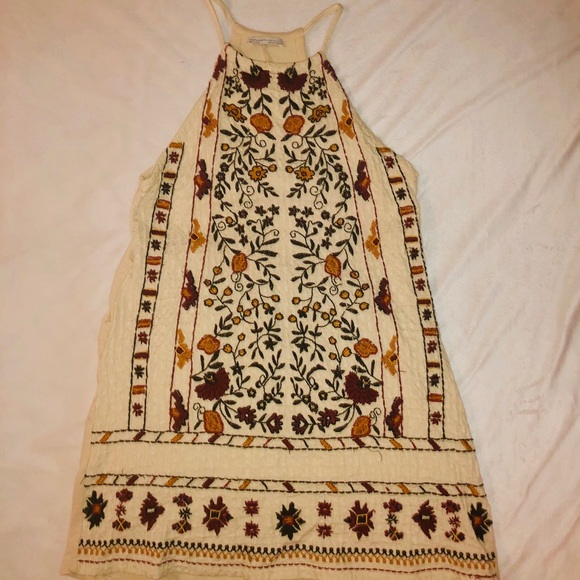 Zara Dresses & Skirts - Zara Trafaluc Embroidered/Beaded Dress